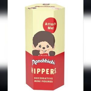 Hippers Decorative Mini Figures - Red and Cream